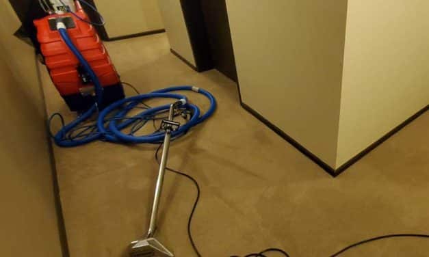 High-Rise Multi-Family Strata Common Area Hallway Carpet Cleaning in Vancouver BC Canada