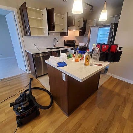 Move-out Deep Cleaning Services Condo Located Near Coquitlam Centre BC Canada